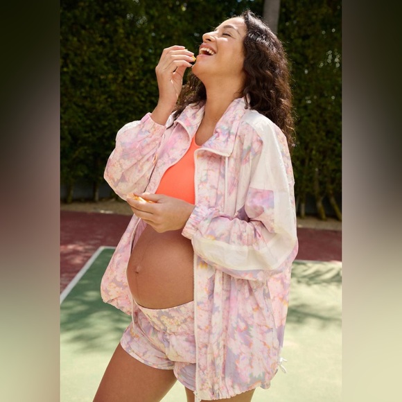 FP Movement x Hatch Under The Sun Maternity Zip Up| FP Windbreaker - Picture 3 of 15
